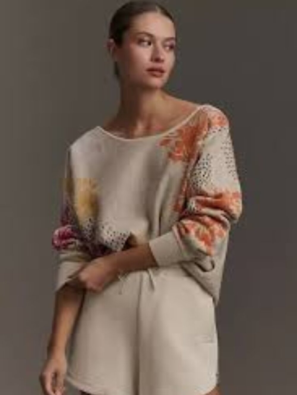 DAILY PRACTICE BY ANTHROPOLOGIE Hazy Daze Pullover Sweater ** Size S